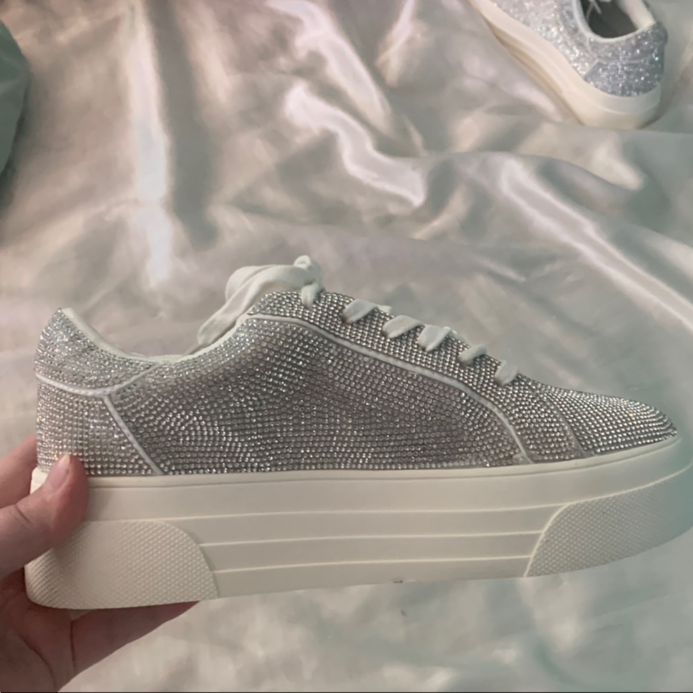 Women's Silver Sneakers